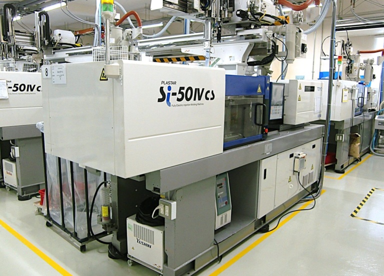 55t射出成型機のイメージ